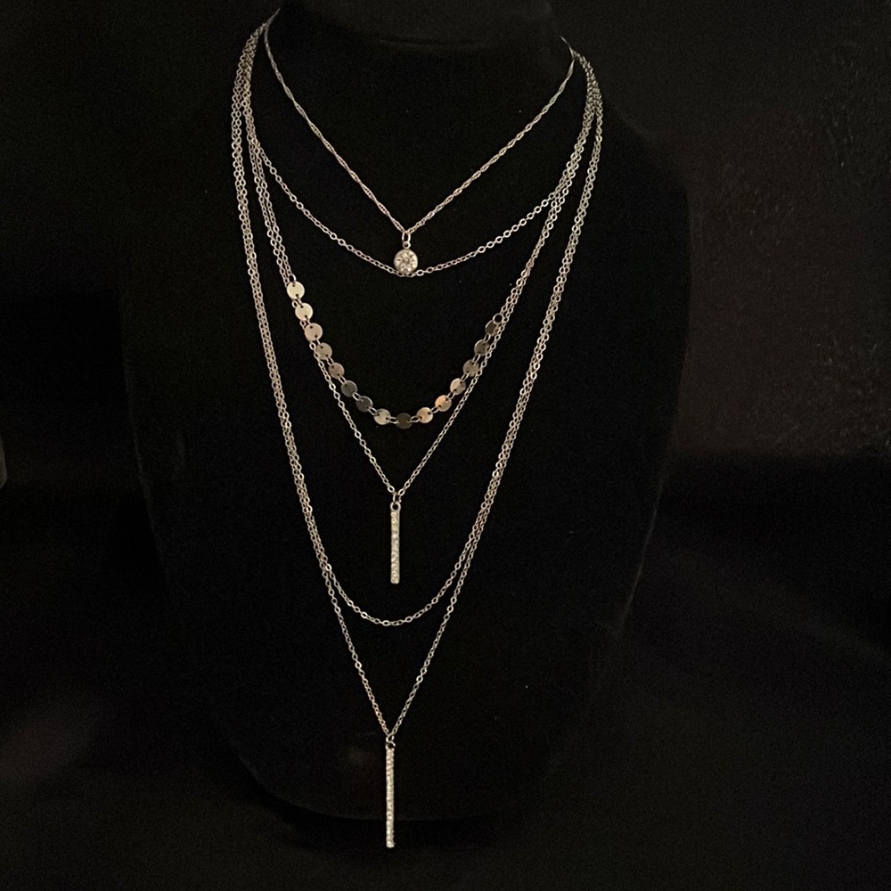 6 Strand Layered Necklace